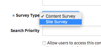 The survey process began with a stressful, binary choice.